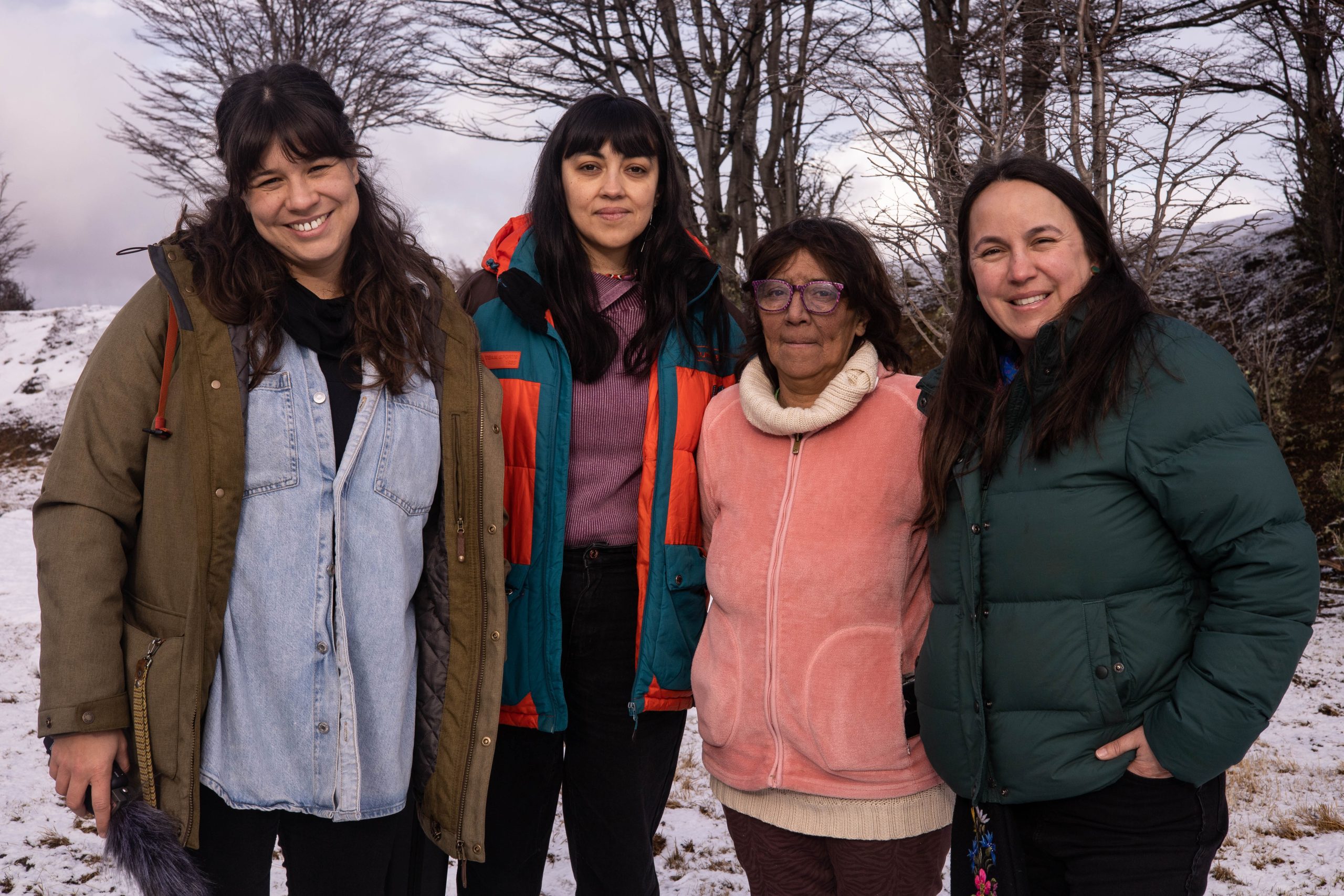 Grabación temporada en Magallanes del podcast Atlas Textil